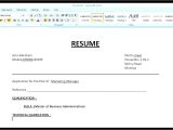 How to Create Simple Resume format How to Make A Simple Resume Cover Letter with Resume