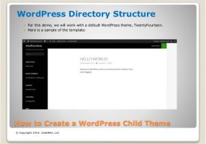 How to Customize WordPress Template How to Create A WordPress Child theme
