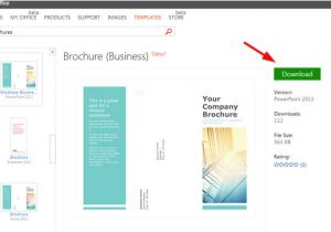 How to Download Brochure Template On Microsoft Word Simple Brochure Templates for Powerpoint