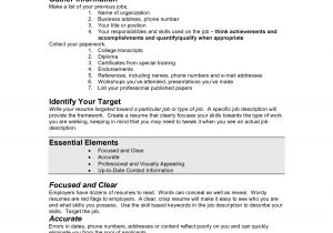 How to format A Resume for Your First Job Good Job for Kfc Resume Example Examples Of First Job