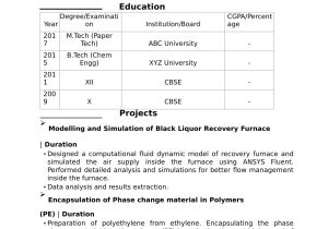 How to format A Resume In Word 32 Resume Templates for Freshers Download Free Word format