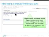 How to Invite A Candidate to Interview An Email Template Iviioo Candidate Video Interview Tutorial