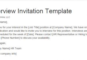 How to Invite A Candidate to Interview An Email Template Pin by Ihire On Employer Hiring Manager tools