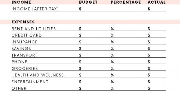 How to Make A Budget Plan Template A Beginner 39 S Guide to Making A Budget for People who Can