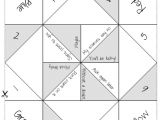 How to Make A Chatterbox Template 7 Best Images Of fortune Teller Template Printable Paper