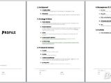 How to Make A Company Profile Template Download Free Company Profile Template Company Profile