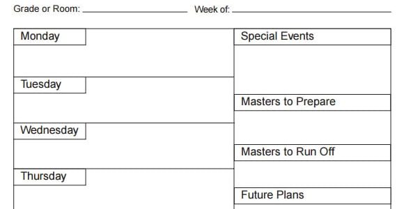 How to Make A Lesson Plan Template In Word 5 Free Lesson Plan Templates Excel Pdf formats