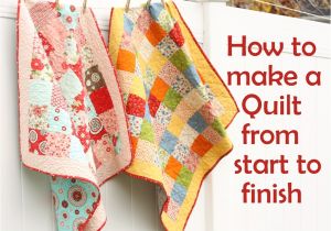 How to Make A Quilt Template Easy Fat Quarter Drawstring Bag Tutorial U Create