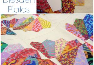 How to Make A Quilt Template How to Make Your Own Dresden Plate Templates