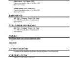 How to Make A Resume for First Job format First Job Resume Google Search Resume Pinterest