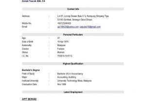 How to Make A Resume for Job Application Sample Proper Resume Job format Examples Data Sample Resume the