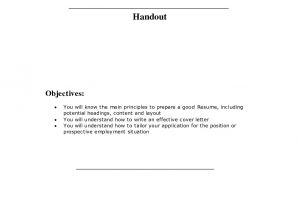 How to Make An Effective Cover Letter Help Writing A Good Cover Letter