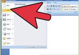 How to Open A Template In Word 2007 How to Create A Template In Microsoft Word 2007 7 Steps