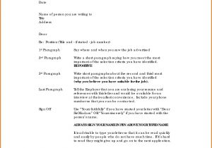 How to Right A Covering Letter 11 How to Write Applications Letters Lease Template