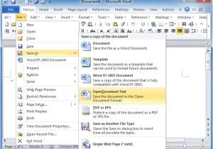 How to Save A Template In Word where is Save as Command In Office 2007 2010 2013 and 365