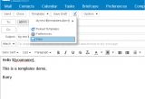 How to Save An Email Template Did You Know Email Templates Zimlet Zimbra Blog