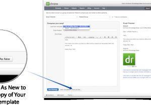How to Save An Email Template Saving An Email Template Drchrono Customer Success
