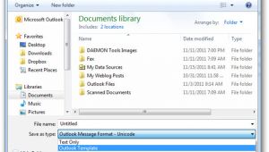 How to Save Email Templates In Outlook 2010 How to Create and Use Templates In Outlook 2010