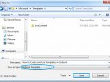 How to Save Email Templates In Outlook 2010 How to Create and Use Templates In Outlook