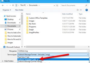 How to Save Email Templates In Outlook How to Set Up An Out Of Office Reply In Outlook for Windows