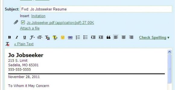 How to Send Cv and Cover Letter by Email Sample Email Letter Etiquette with attachments Perfect