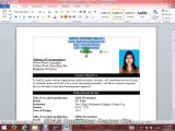 How to Send Resume In Word format How to Write A Cv Resume with Microsoft Word Hd Youtube