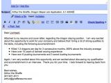 How to Send Resume Through Email Sample 19 Cv Sent Mail format Waa Mood