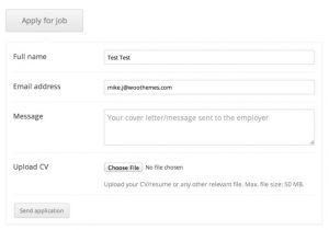 How to Upload A Resume to A Job Application Applications Wp Job Manager