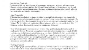 How to Write A Cover Letter for A Cv Sample How to Write A Cover Letter for A Resume