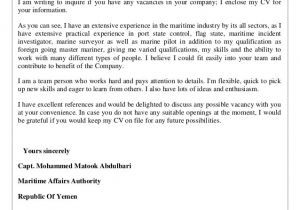 How to Write A Cover Letter for A Cv Sample Mohammed Matook Cover Letter Cv