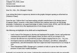 How to Write A Cover Letter for A Design Job Graphic Designer Cover Letter Samples Resume Genius