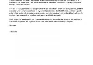 How to Write A Cover Letter for A Hospital Job Best Healthcare Cover Letter Examples Livecareer