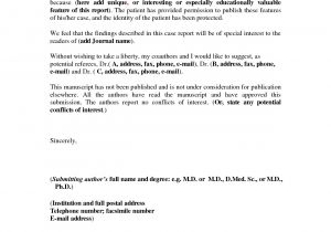 How to Write A Cover Letter for A Report Report Cover Letter Example Best Letter Sample