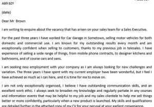 How to Write A Cover Letter for A Sales Position How to Write A Cover Letter for Sales Jobs Lettercv Com