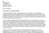 How to Write A Cover Letter for A Volunteer Position Hospice Volunteer Coordinator Cover Letter Sample