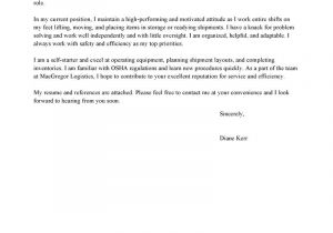 How to Write A Cover Letter for A Warehouse Job Leading Professional Picker and Packer Cover Letter