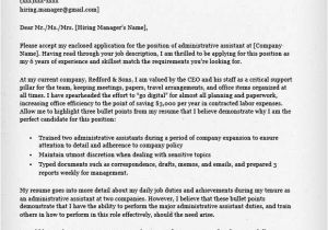 How to Write A Cover Letter for Administration Administrative assistant Executive assistant Cover