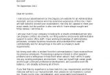 How to Write A Cover Letter for Administrative assistant Position Sample Cover Letters for Administrative assistant