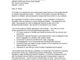 How to Write A Cover Letter for Early Childhood Education Education Cover Letters for Resumes Early Childhood