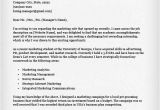 How to Write A Cover Letter for Marketing Internship Internship Cover Letter Sample Resume Genius