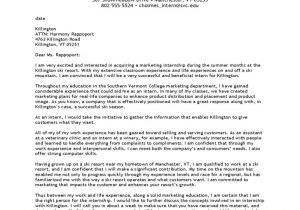 How to Write A Cover Letter for Marketing Internship Sample Marketing Internship Cover Letter Free Download