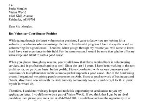 How to Write A Cover Letter for Volunteer Work Letter Of Interest for Volunteer Work Sample