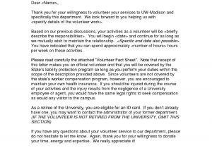 How to Write A Cover Letter for Volunteer Work Letter Volunteer Sample Dfwhailrepaircomvolunteer Work On