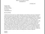 How to Write A Cover Letter for Volunteering Volunteer Letter All About Letter Examples
