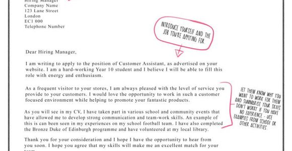 How to Write A Cover Letter for Your First Job Cover Letter Template for Your First Job Cover Letter