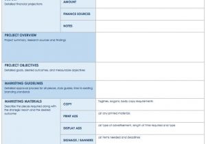How to Write A Creative Brief Template Free Creative Brief Templates Smartsheet