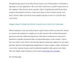 How to Write A Good Cover Letter for Your Resume How to Write A Cover Letter for A Resume