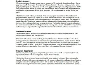 How to Write A Grant Proposal Template 13 Sample Grant Proposal Templates to Download for Free