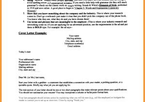 How to Write A Great Cover Letter for A Job How to Write Up A Cover Letter Memo Example