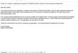 How to Write A Mail for Job Application with Resume Write A Follow Up Email for A Job Application Thank You